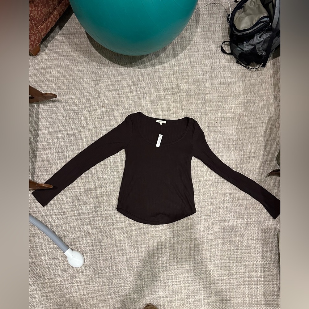 Madewell long sleeved shirt - brand new with tags, size small